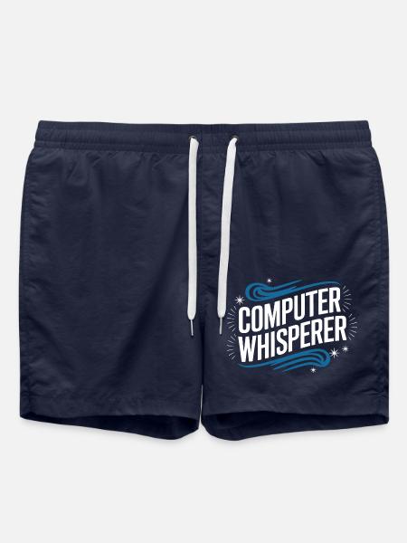Technical Support Computer - Swim Trunks - french navy