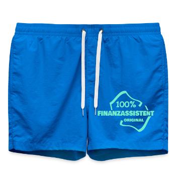 Profession : Assistante financière - Short de bain - cobalt blue - Devant