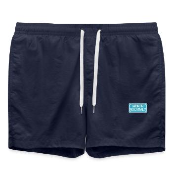 Reisen - Badeshorts - French Navy - Vorne - AI Model Male 185 light (185cm)