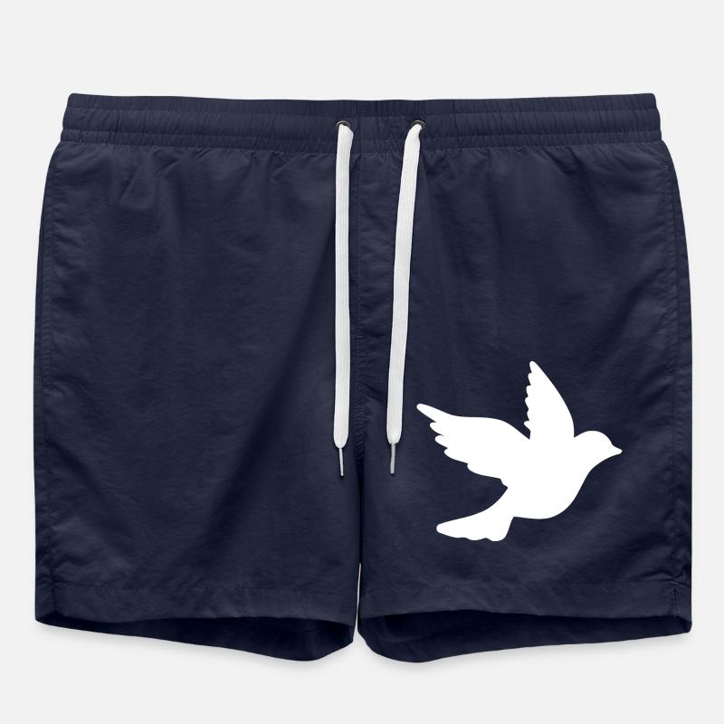 Frieden taube - Badeshorts - French Navy
