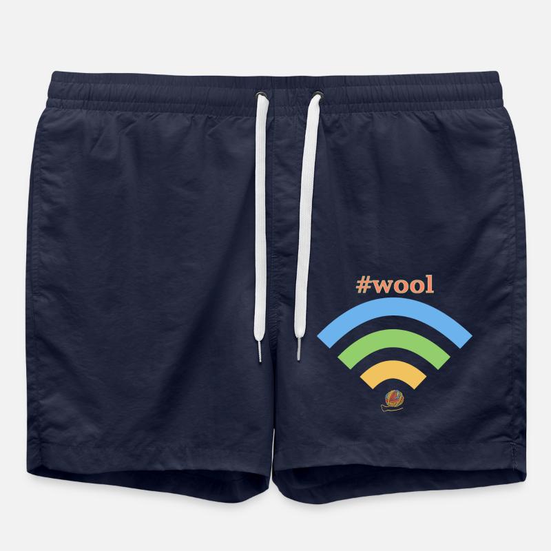 Laine WiFi - Short de bain - bleu marine