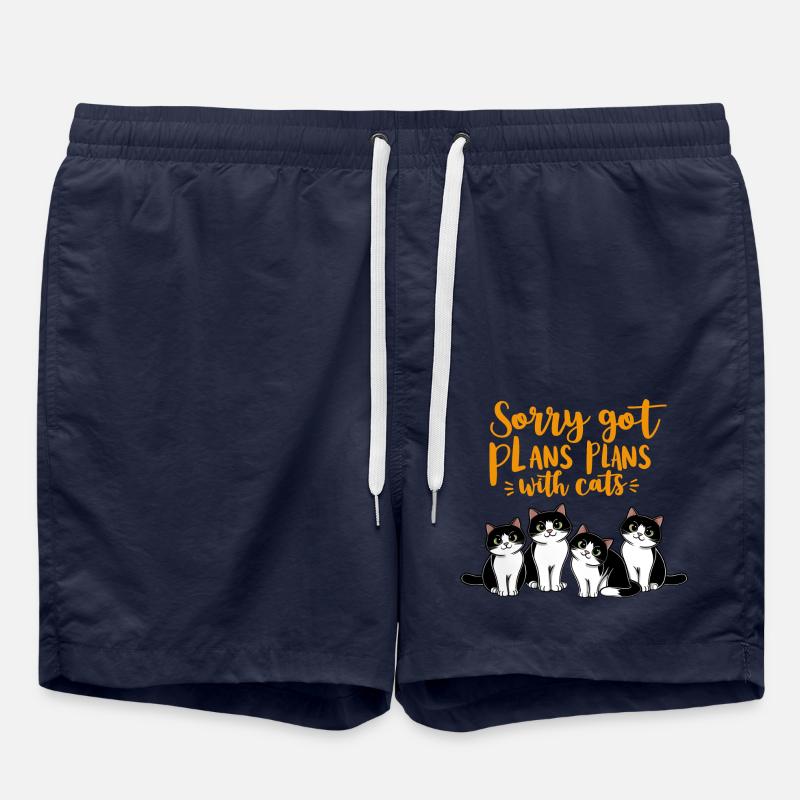 Catswith plans #2 - Badeshorts - French Navy