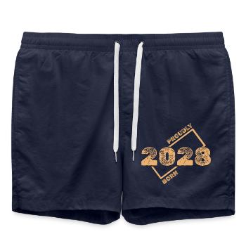 2028 2028 - Short de bain - bleu marine - Devant - AI Model Male 185 light (185cm)