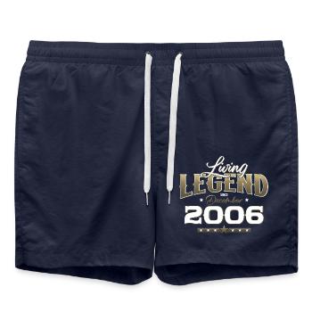 18th Birthday Original December 2006 Volume 06 - Swim Trunks - french navy - Front - AI Model Male 185 light (185cm)