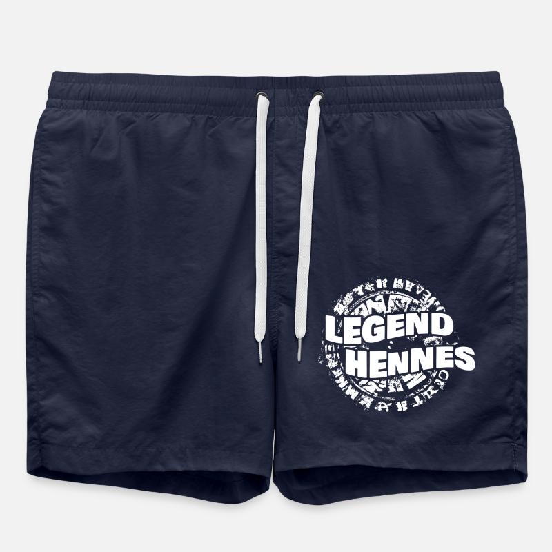 Hennes - Short de bain - bleu marine