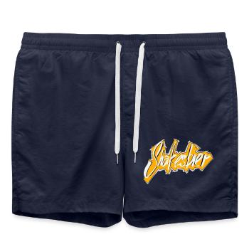 shakesbier - Badeshorts - French Navy - Vorne - AI Model Male 185 light (185cm)