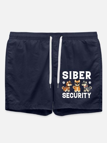 Husky tshirt - Swim Trunks - french navy