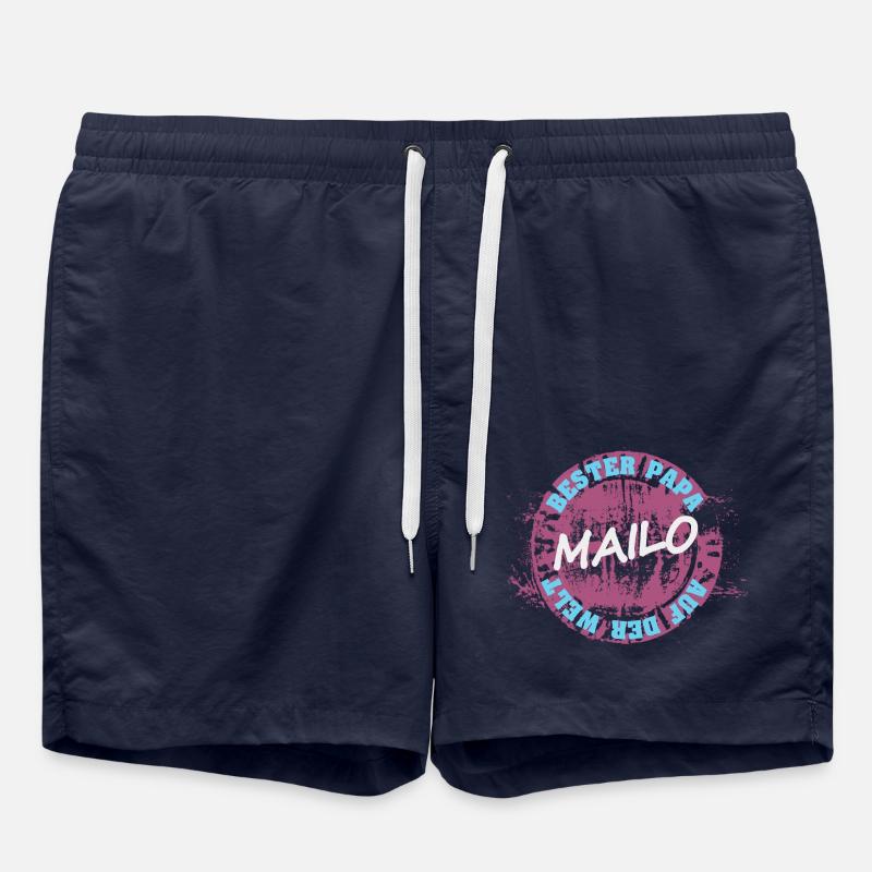 Fête des pères Mailo - Short de bain - bleu marine