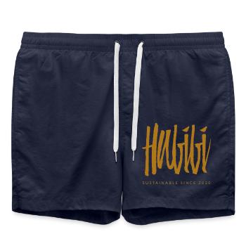 Habibi by MexxWolf - Badeshorts - French Navy - Vorne - AI Model Male 185 light (185cm)
