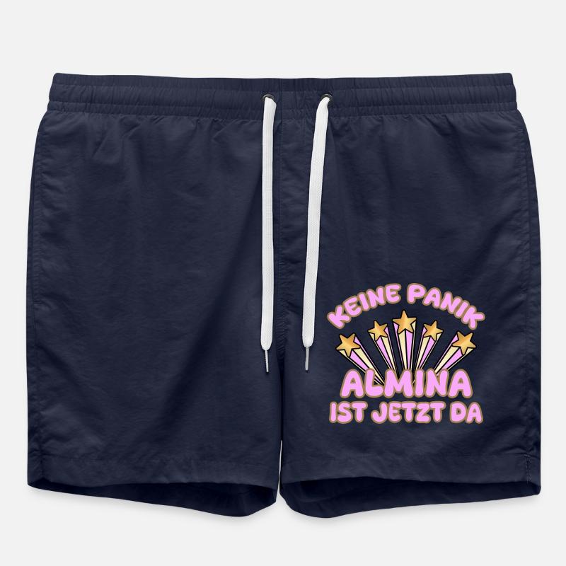 Almina comme nom de femme - Short de bain - bleu marine