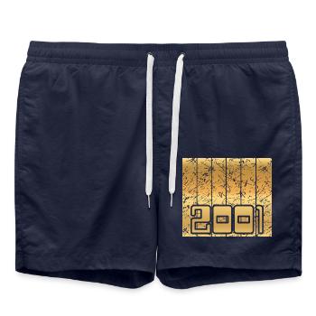 2001 - Swim Trunks - french navy - Front - AI Model Male 185 light (185cm)