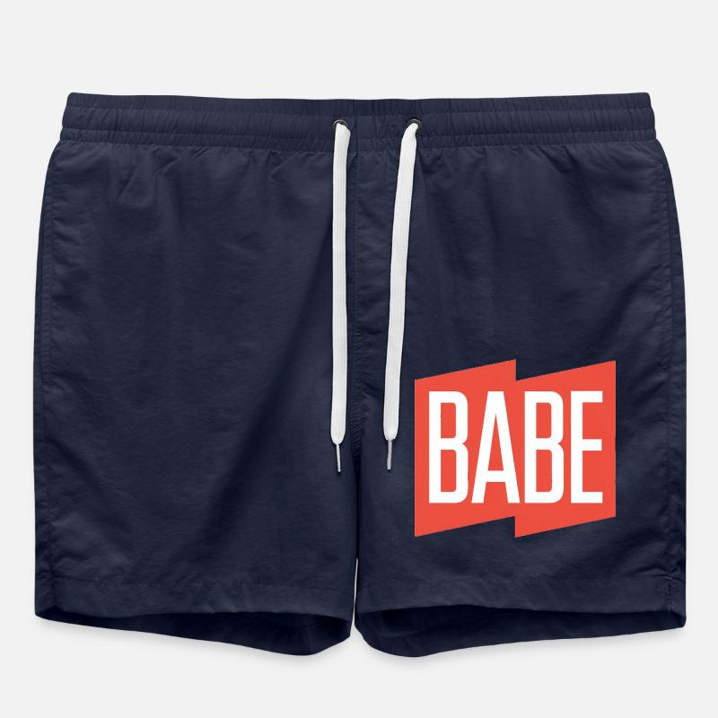 BABE - Short de bain - bleu marine