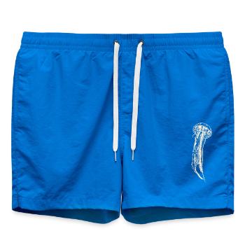 Qualle Jellyfish Ozean maritim save the deep blue - Badeshorts - Cobalt blue - Vorne
