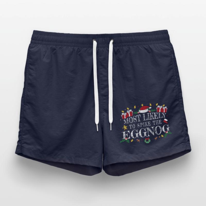 Am ehesten wird der Eierlikör aufgespießt Badeshorts