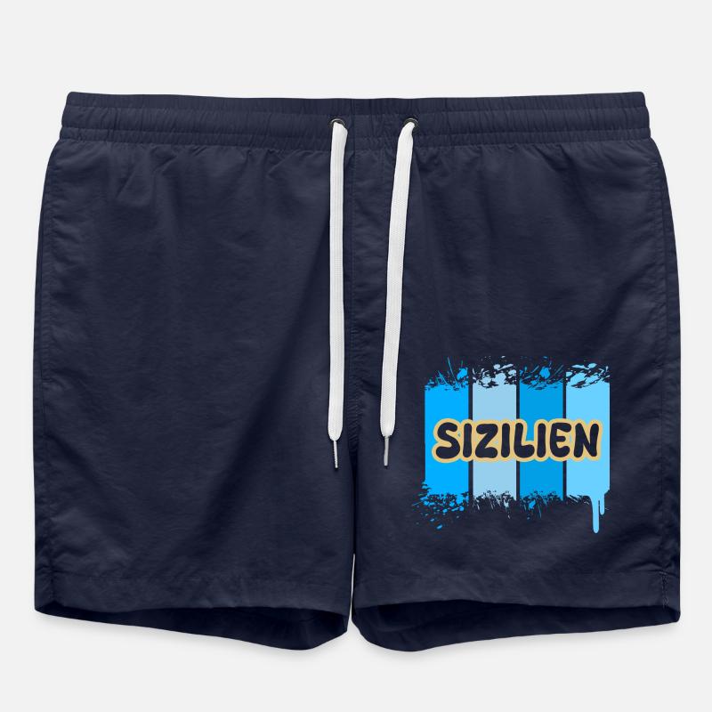 Sicily - Swim Trunks - french navy
