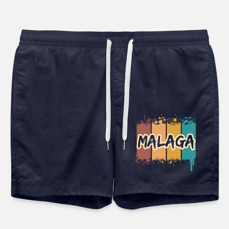 Malaga - Short de bain - bleu marine
