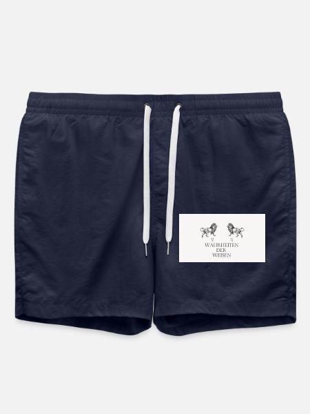 WahrheitderWeisen - Badeshorts - French Navy