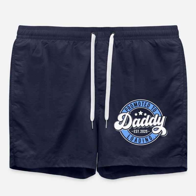Promotion to Dad 2025 - Swim Trunks - french navy