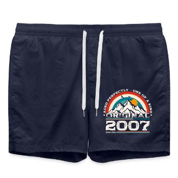 17e anniversaire Légende Novembre 2007 Volume 07 - Short de bain - bleu marine - Devant - AI Model Male 185 light (185cm)