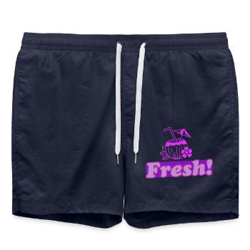 Fresh! 2.0 - Swim Trunks - french navy - Front - AI Model Male 185 light (185cm)