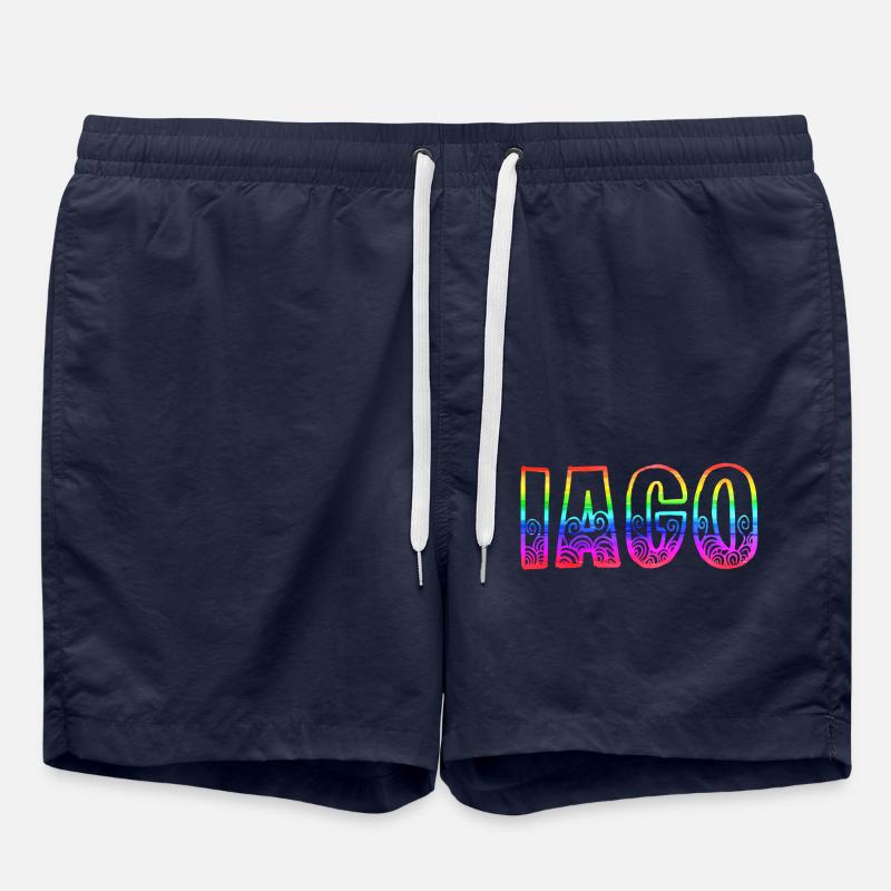 Iago RS Rainbow - Swim Trunks - french navy