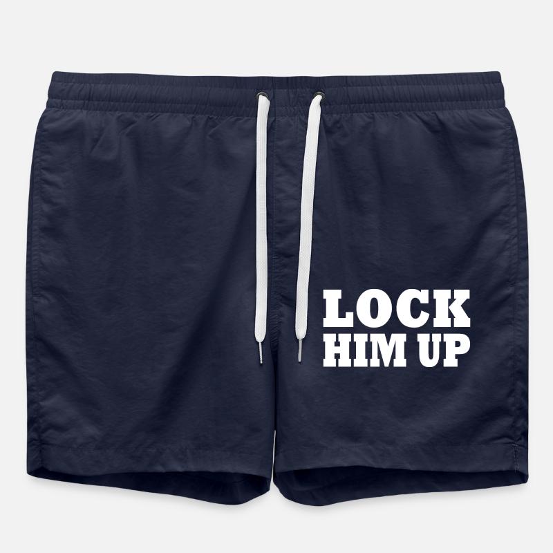 Lock him up - Swim Trunks - french navy