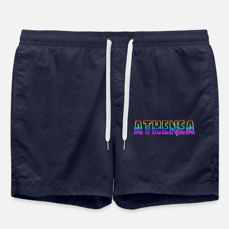 Athenea RS Arc-en-ciel - Short de bain - bleu marine