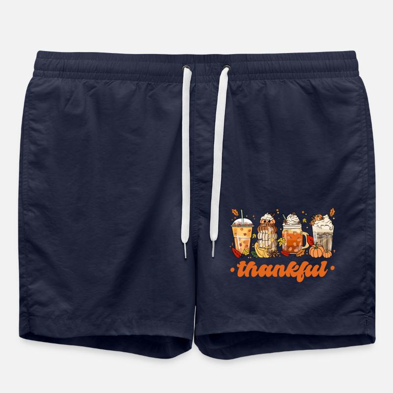 reconnaissant - Short de bain - bleu marine