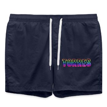 Torres RS Arc-en-ciel - Short de bain - bleu marine - Devant - AI Model Male 185 light (185cm)