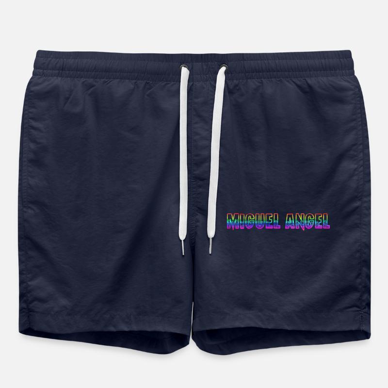 Miguel Angel RS Arc-en-ciel - Short de bain - bleu marine