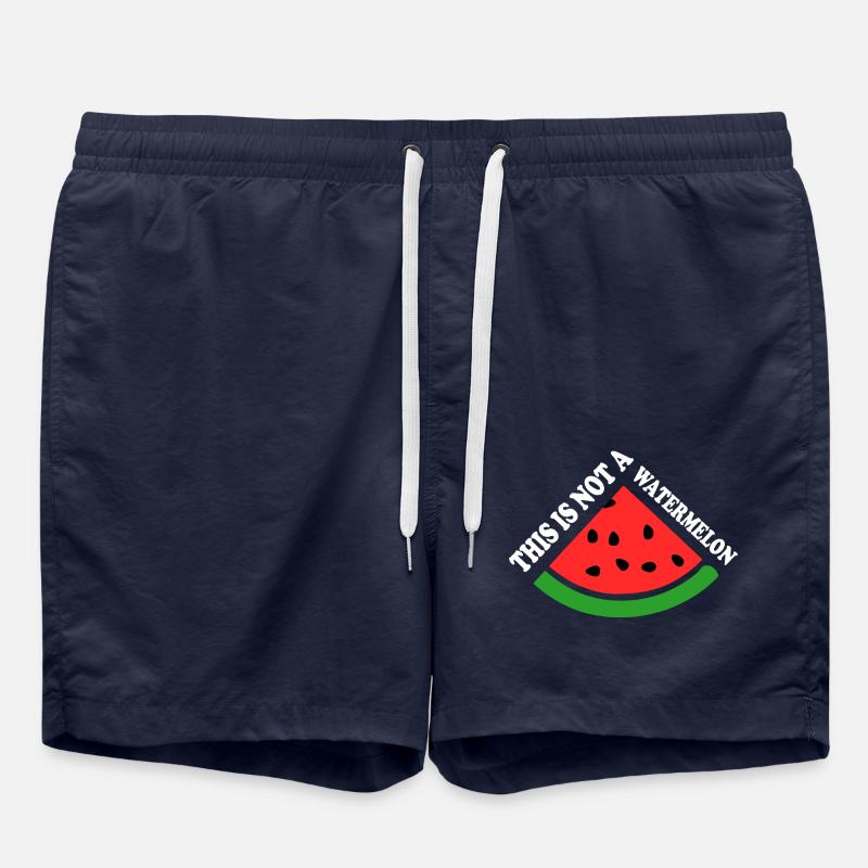 THIS IS NOT A WATERMELON - Swim Trunks - french navy