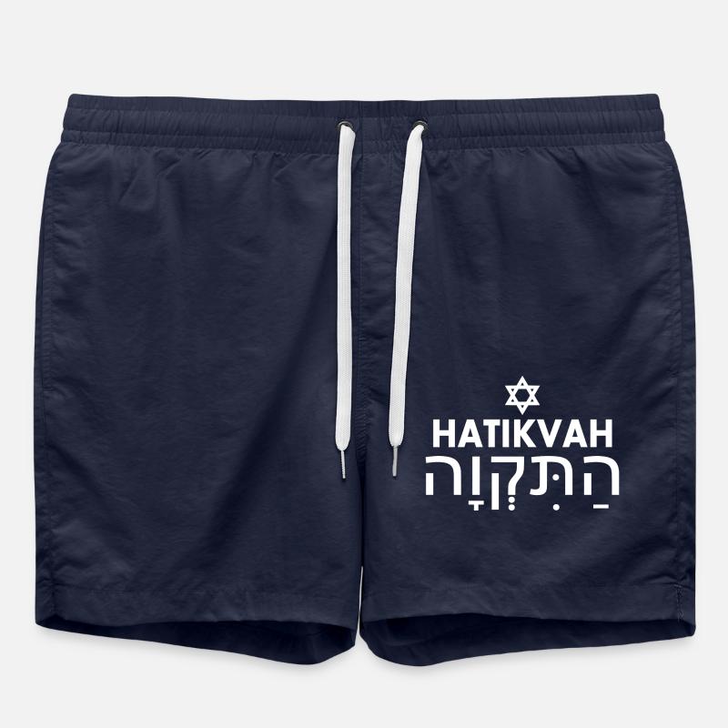 Hatikvah התקווה - Short de bain - bleu marine