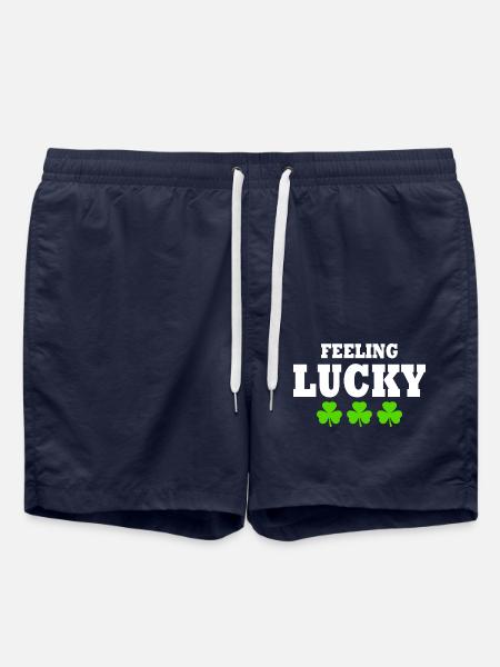 feeling lucky - Swim Trunks - french navy