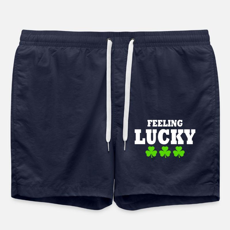 feeling lucky - Short de bain - bleu marine