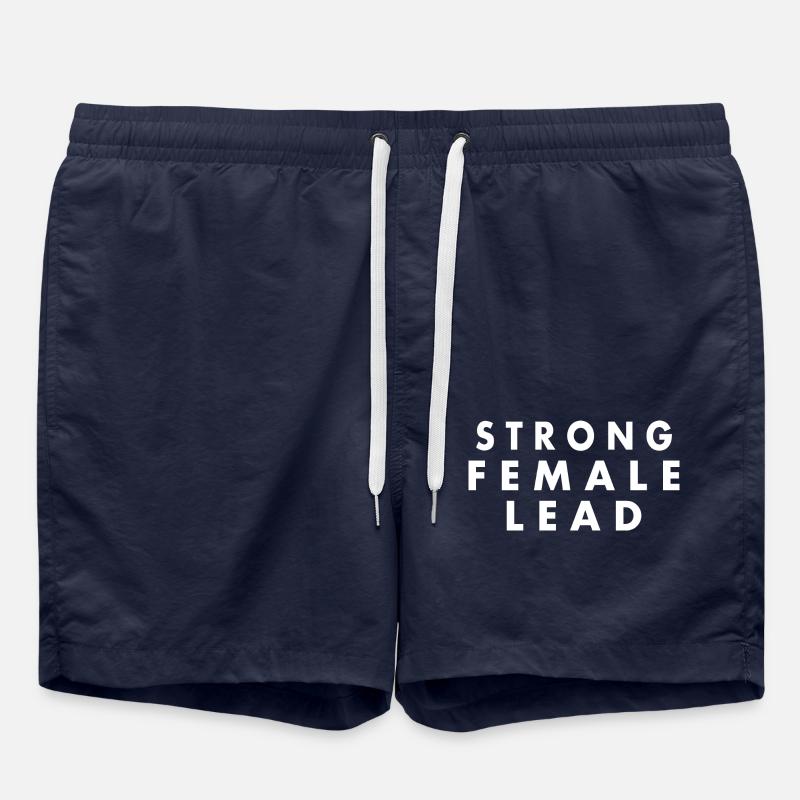 Strong female lead - Short de bain - bleu marine
