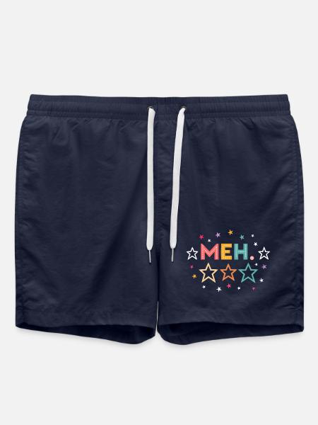MEH Humor - Swim Trunks - french navy