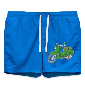 Grüne Schwalbe, Moped - Badeshorts - Cobalt blue - Vorne