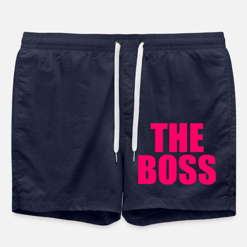 The boss - Swim Trunks - french navy