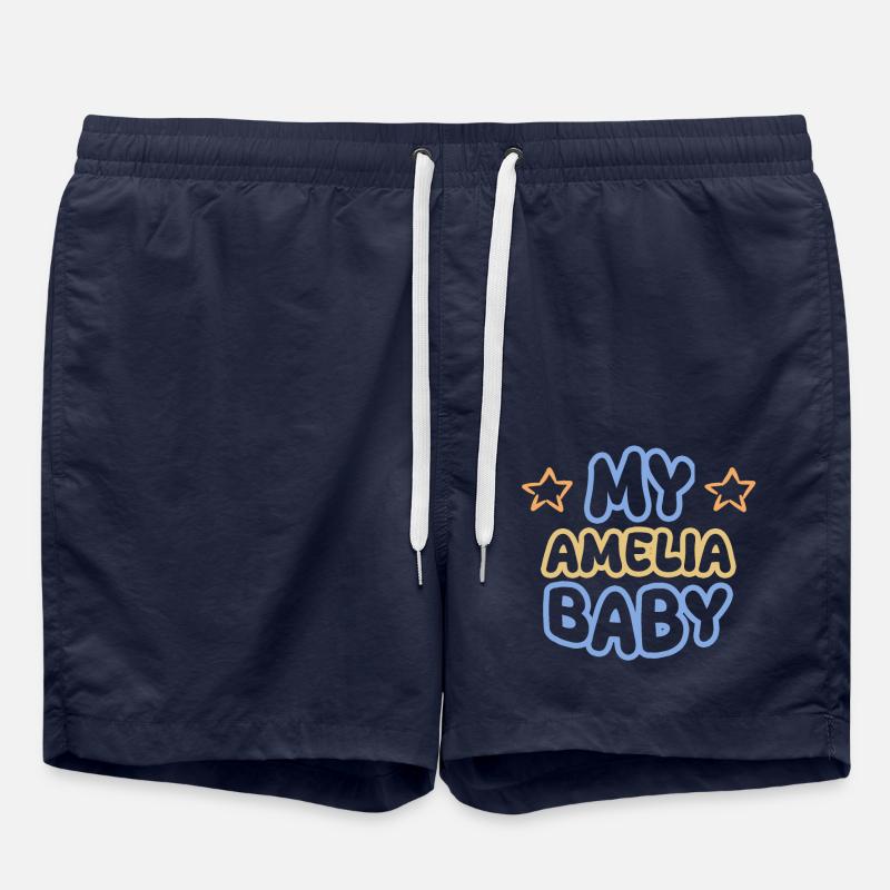 Amelia - Swim Trunks - french navy