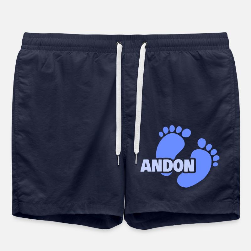 Naissance d’Andon - Short de bain - bleu marine