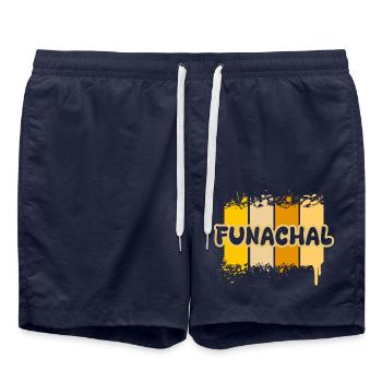 Funachal Funachal - Badeshorts - French Navy - Vorne - AI Model Male 185 light (185cm)