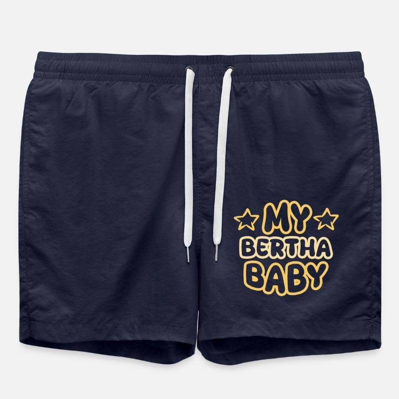 Gift for Bertha - Swim Trunks - french navy