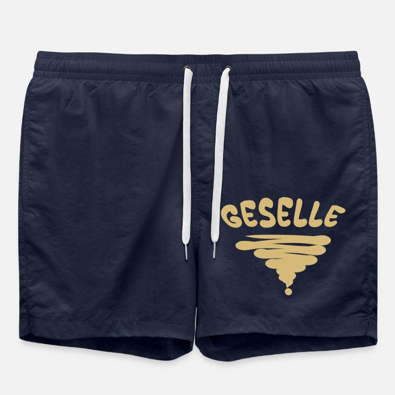 Compagnon - Short de bain - bleu marine