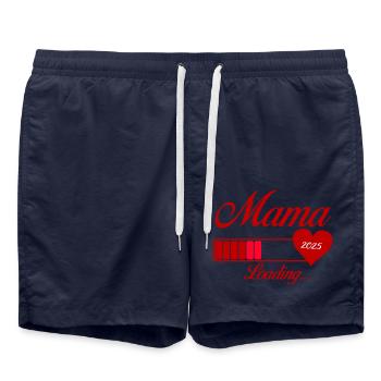 Mama Chargement 2025 - Short de bain - bleu marine - Devant - AI Model Male 185 light (185cm)