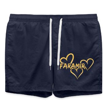 Faramir Faramir - Badeshorts - French Navy - Vorne - AI Model Male 185 light (185cm)