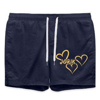 Jorik dans le rôle de Jorik - Short de bain - bleu marine - Devant - AI Model Male 185 light (185cm)