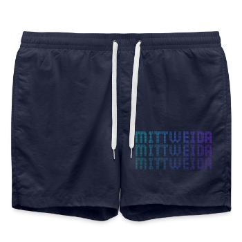 Mittweida Mittweida Mittweida Shirt - Swim Trunks - french navy - Front - AI Model Male 185 light (185cm)