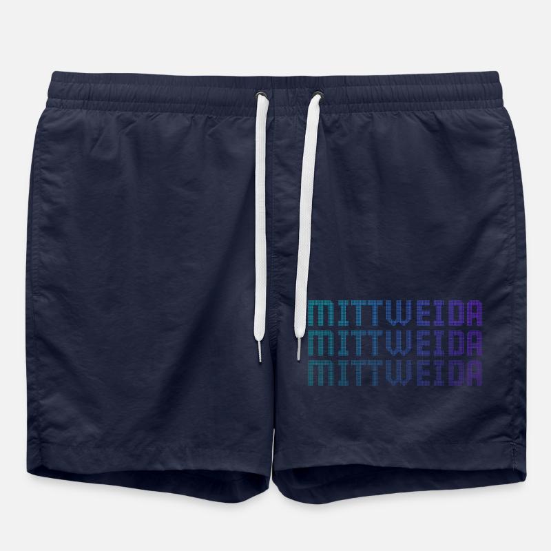 Mittweida Mittweida Mittweida Chemise - Short de bain - bleu marine