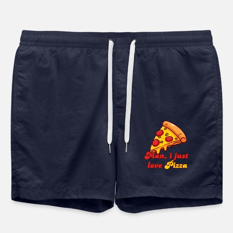 Pizza slice - Swim Trunks - french navy