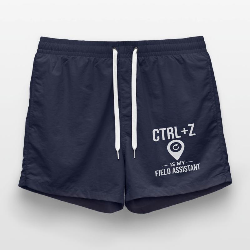 CTRL+Z Field Assistant GIS Data Editing Undo Swim Trunks